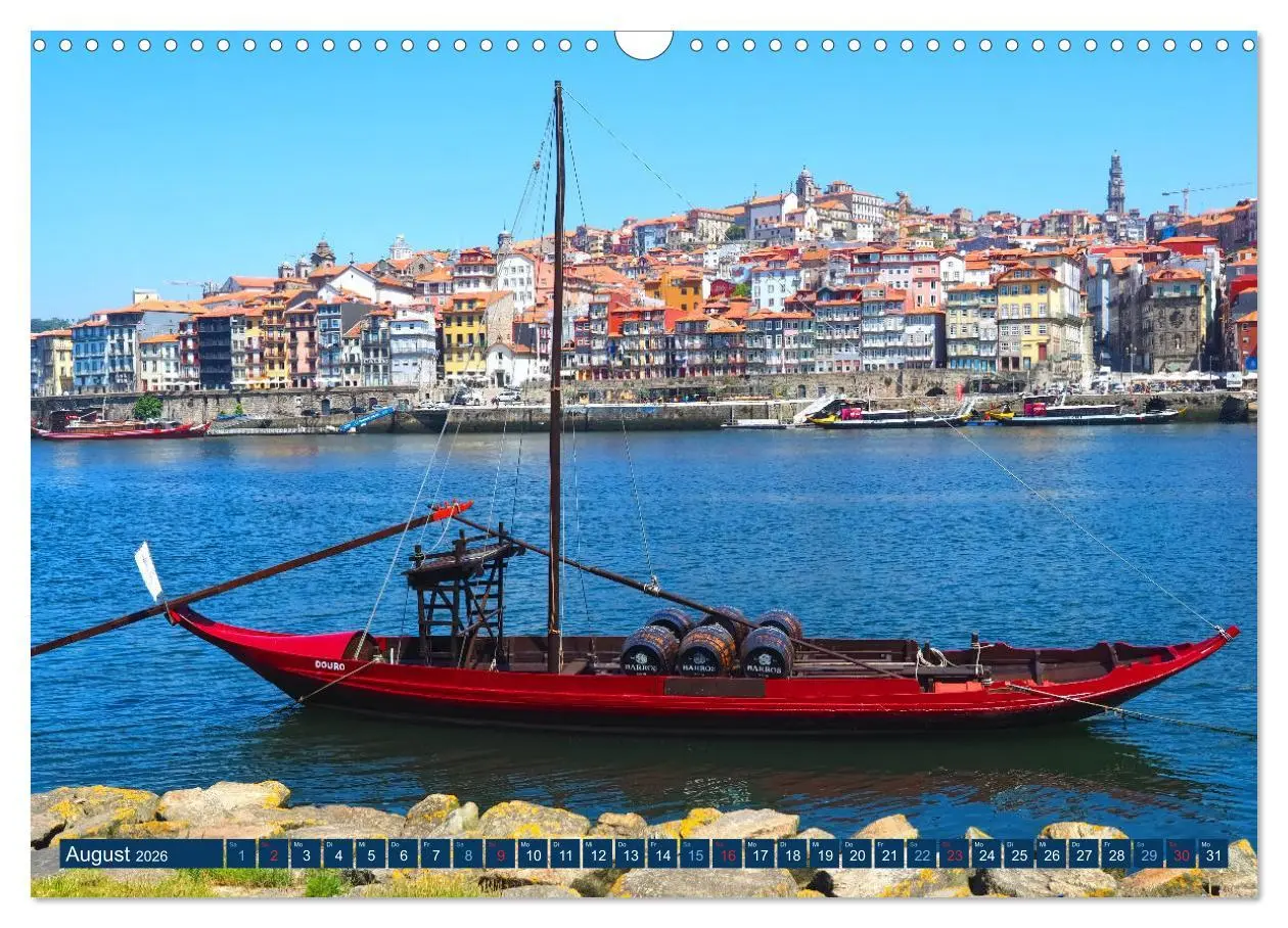 Bild: 9783457626702 | Bom Dia Schönes Porto (Wandkalender 2026 DIN A3 quer), CALVENDO...