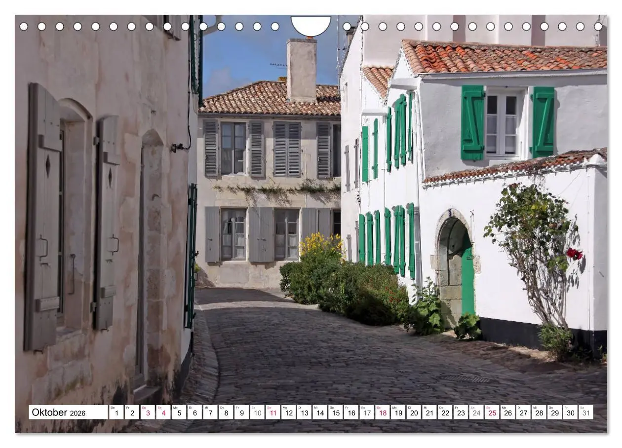 Bild: 9783457936702 | Île de Ré (Wandkalender 2026 DIN A4 quer), CALVENDO Monatskalender