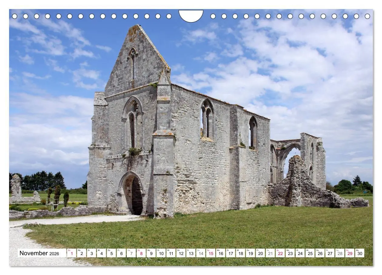 Bild: 9783457936702 | Île de Ré (Wandkalender 2026 DIN A4 quer), CALVENDO Monatskalender