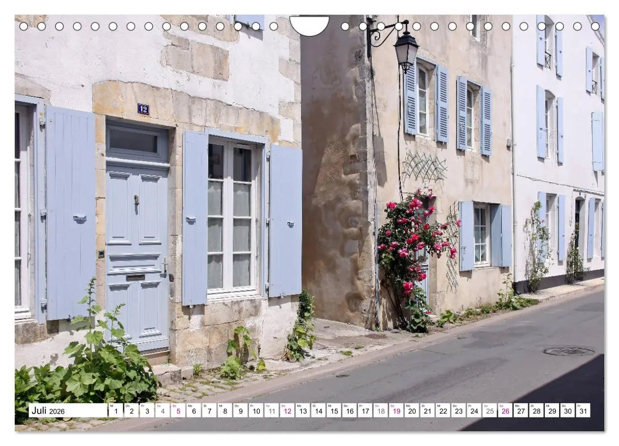 Bild: 9783457936702 | Île de Ré (Wandkalender 2026 DIN A4 quer), CALVENDO Monatskalender