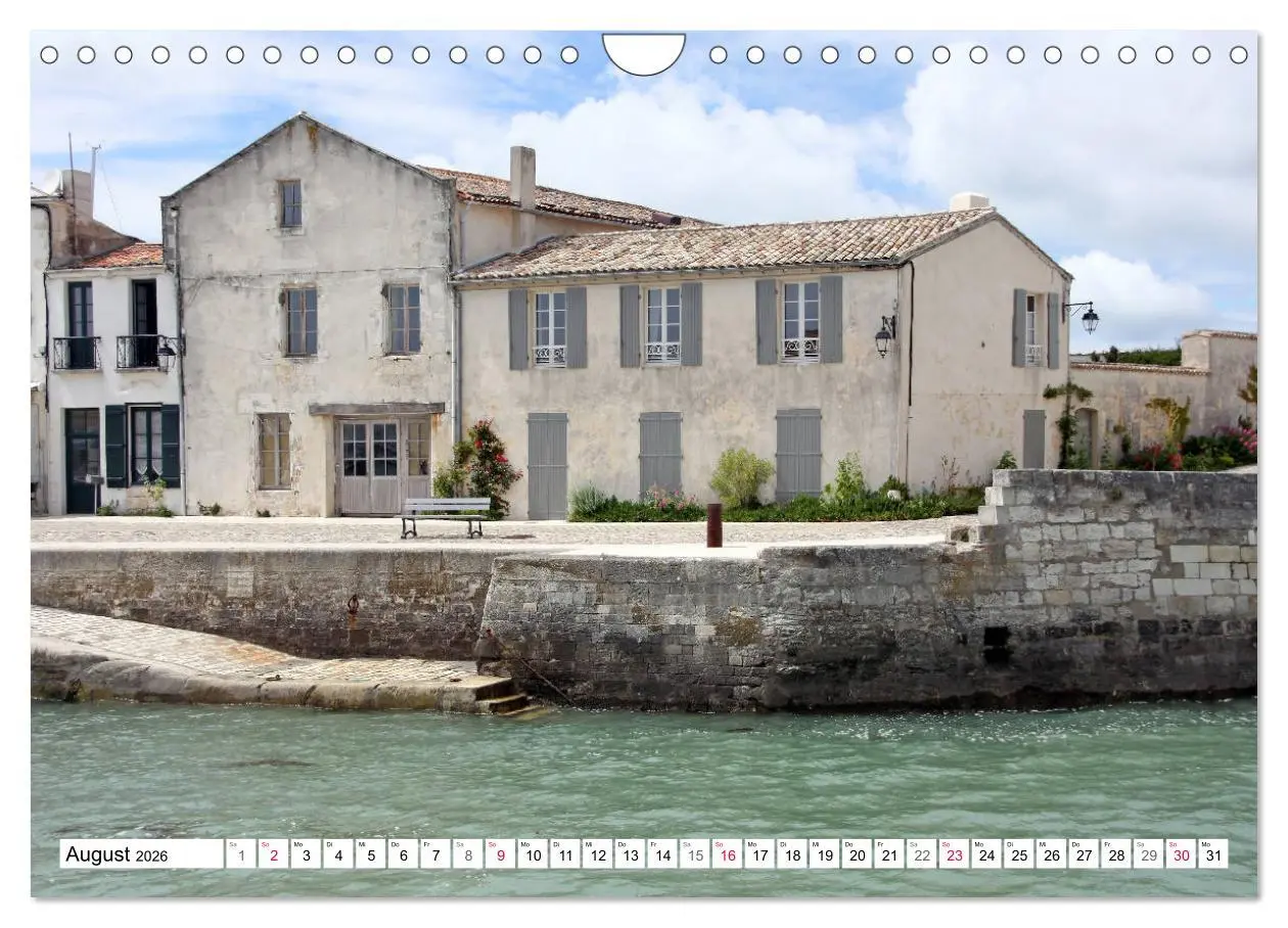 Bild: 9783457936702 | Île de Ré (Wandkalender 2026 DIN A4 quer), CALVENDO Monatskalender