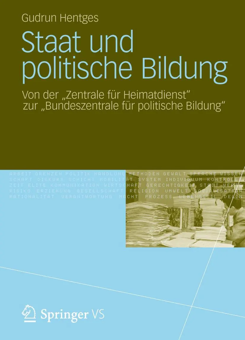 Cover: 9783531186702 | Staat und politische Bildung | Gudrun Hentges | Taschenbuch | xxvi