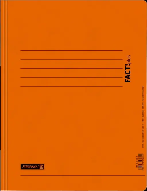 Cover: 4003273276802 | Brunnen Schnellhefter FACT!plus orange | Brunnen FACT!plus | 102010640
