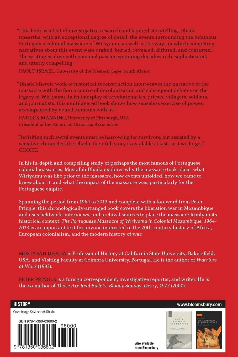Rückseite: 9781350036802 | The Portuguese Massacre of Wiriyamu in Colonial Mozambique, 1964-2013
