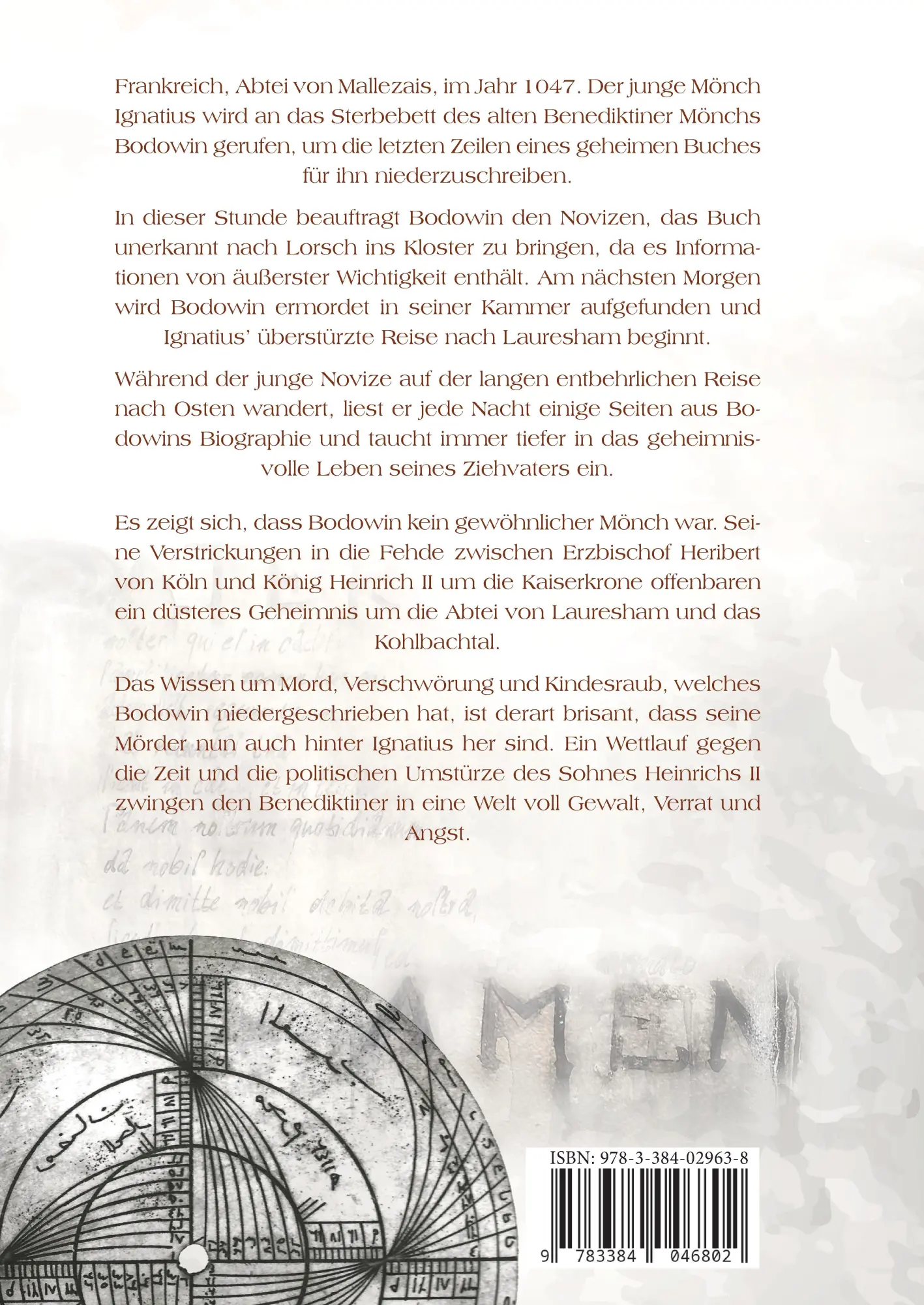 Rückseite: 9783384046802 | INFAMIUM | Historischer Verschwörungs-Roman im frühen Mittelalter