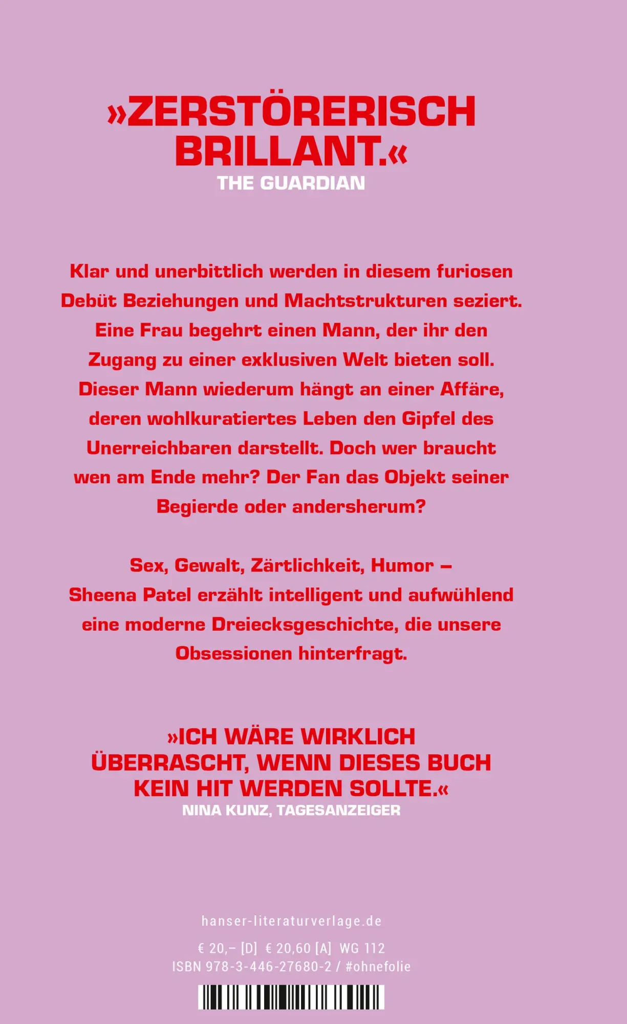 Bild: 9783446276802 | I'm a Fan | Roman | Sheena Patel | Buch | 240 S. | Deutsch | 2023