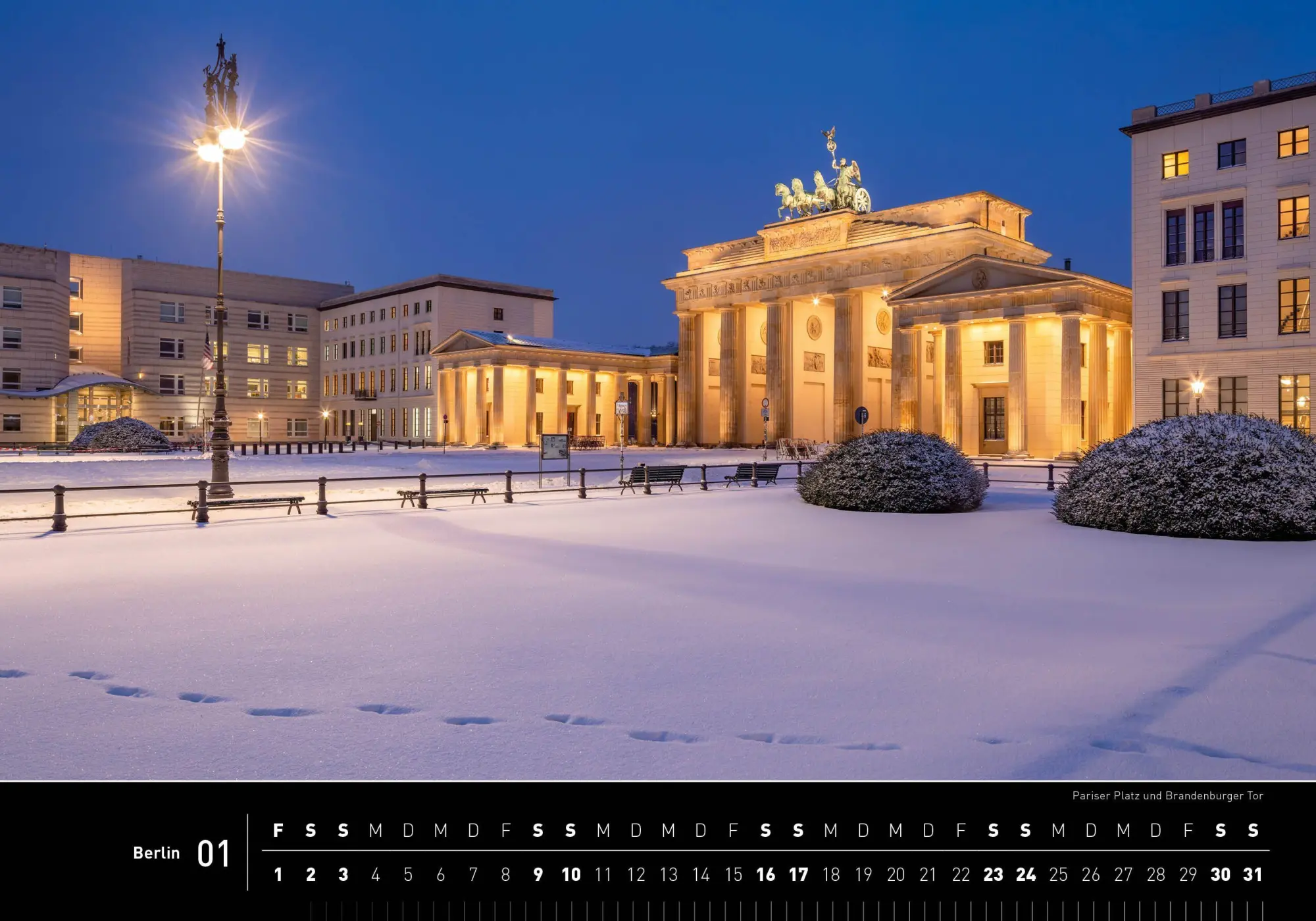 Bild: 9783968556802 | Berlin Premiumkalender 2027 | Jan Becke | Kalender | 14 S. | Deutsch