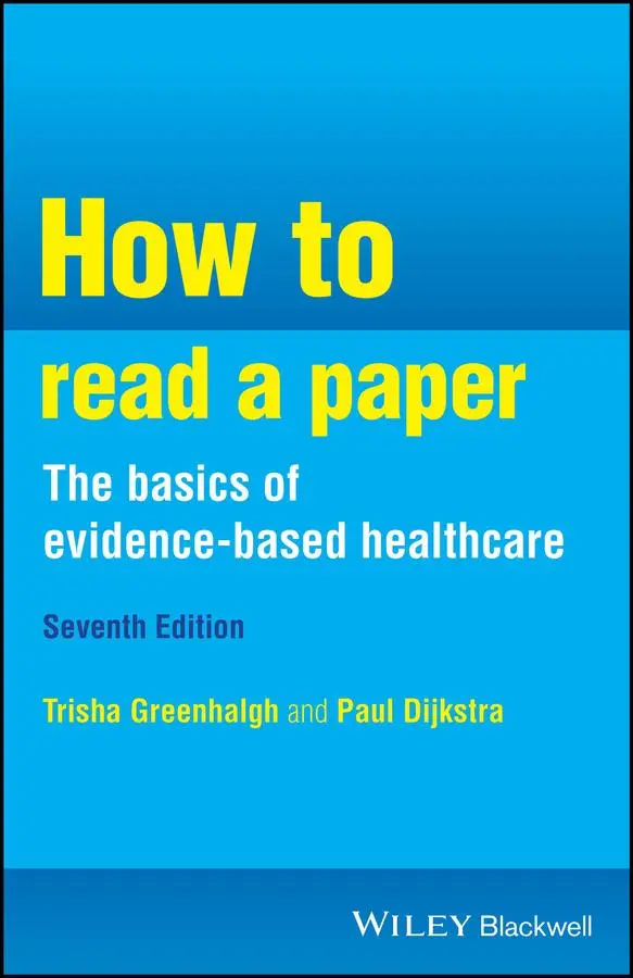 Cover: 9781394206902 | How to Read a Paper | the Basics of Evidence-Based Healthcare | Buch