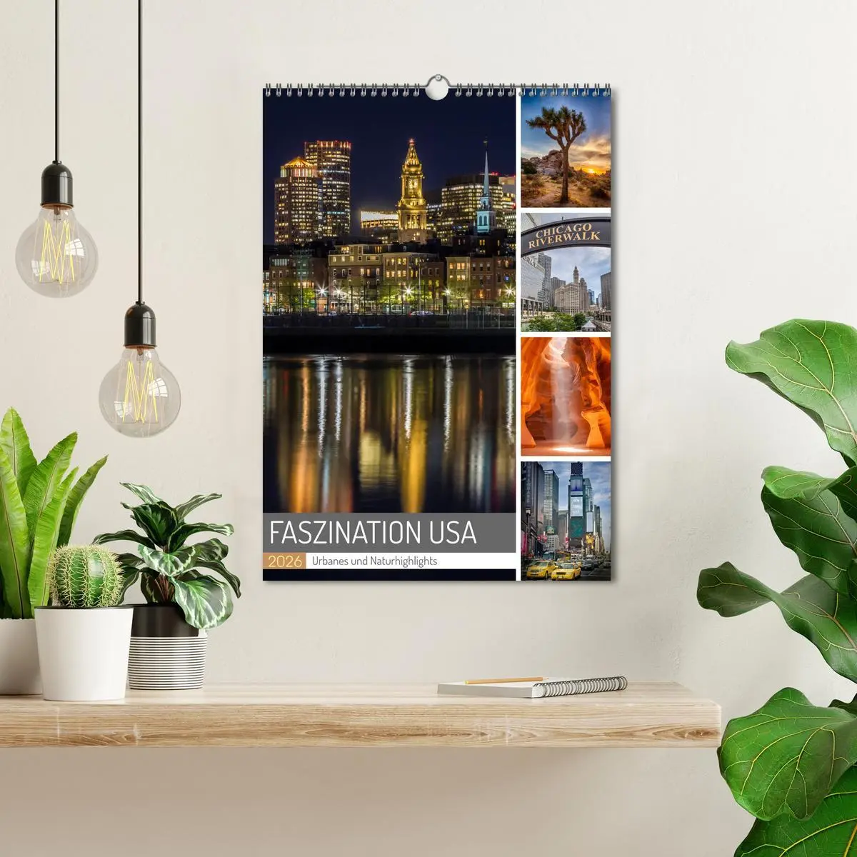 Bild: 9783516316902 | FASZINATION USA Urbanes und Naturhighlights (Wandkalender 2026 DIN...