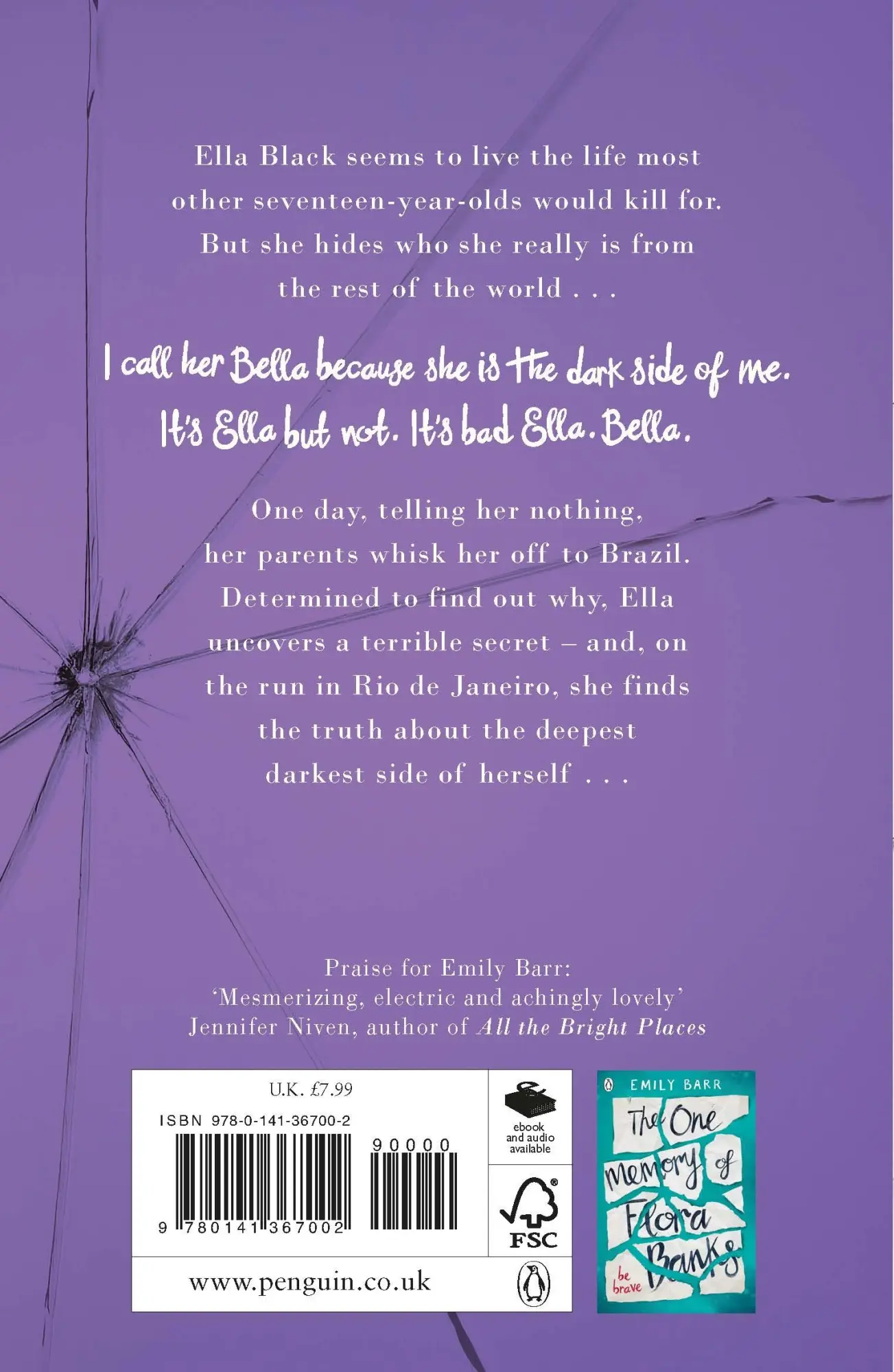 Rückseite: 9780141367002 | The Truth and Lies of Ella Black | Emily Barr | Taschenbuch | 346 S.