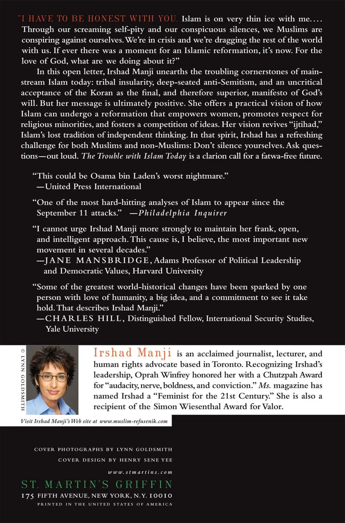 Rückseite: 9780312327002 | Trouble with Islam Today | Irshad Manji | Taschenbuch | Englisch