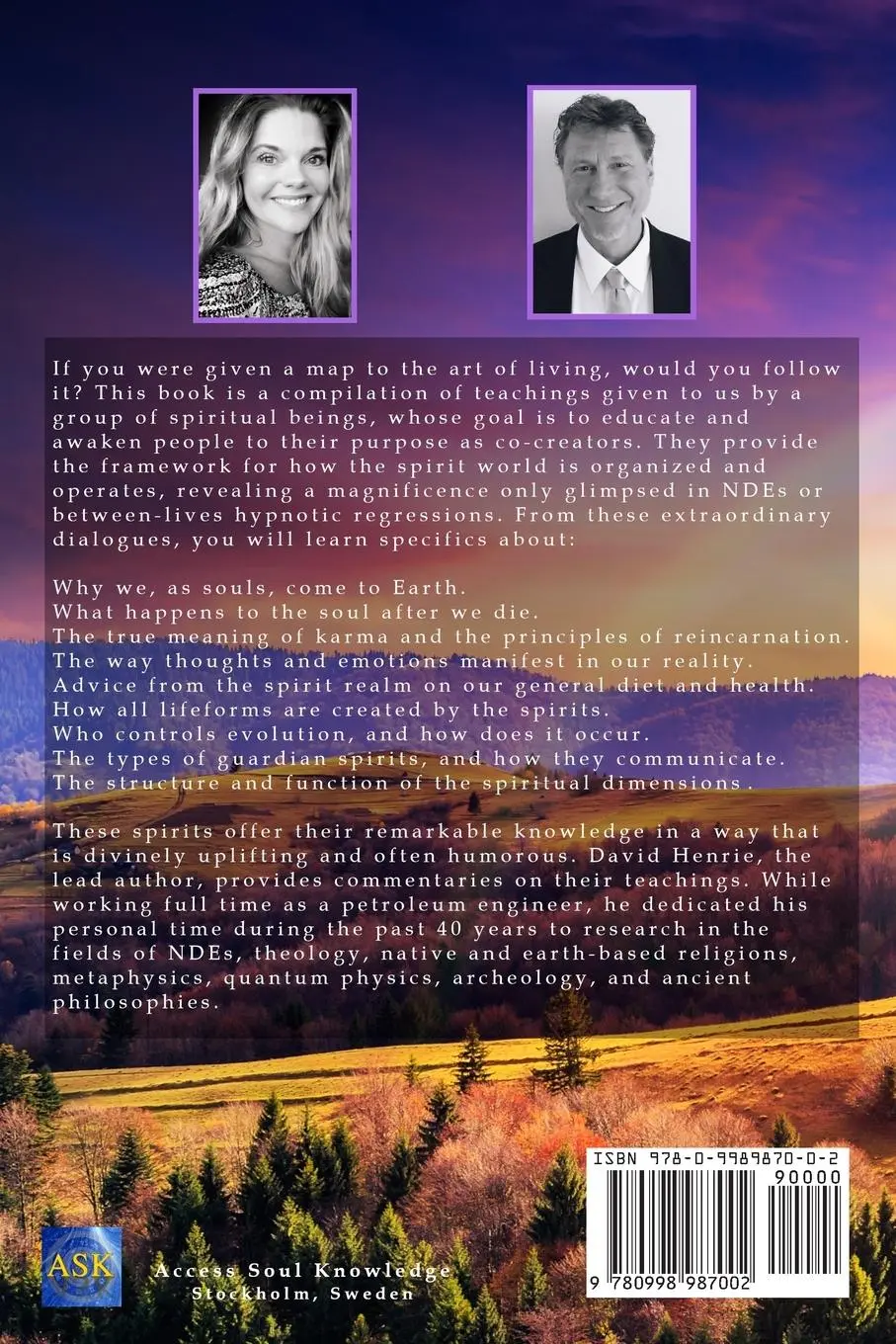 Rückseite: 9780998987002 | The Spiritual Design | Channeled Teachings, Wave 1 | Henrie (u. a.)