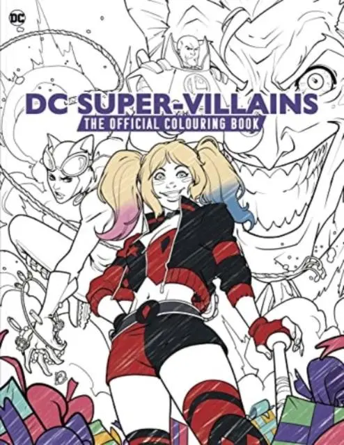 Cover: 9781803367002 | DC: Super-Villains: The Official Colouring Book | Titan Books | Buch