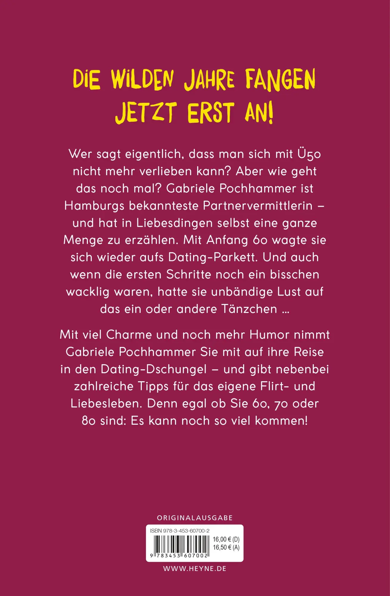 Bild: 9783453607002 | Jung (Ü50) sucht - Habe Falten, sehe aber auch deine nicht mehr so gut