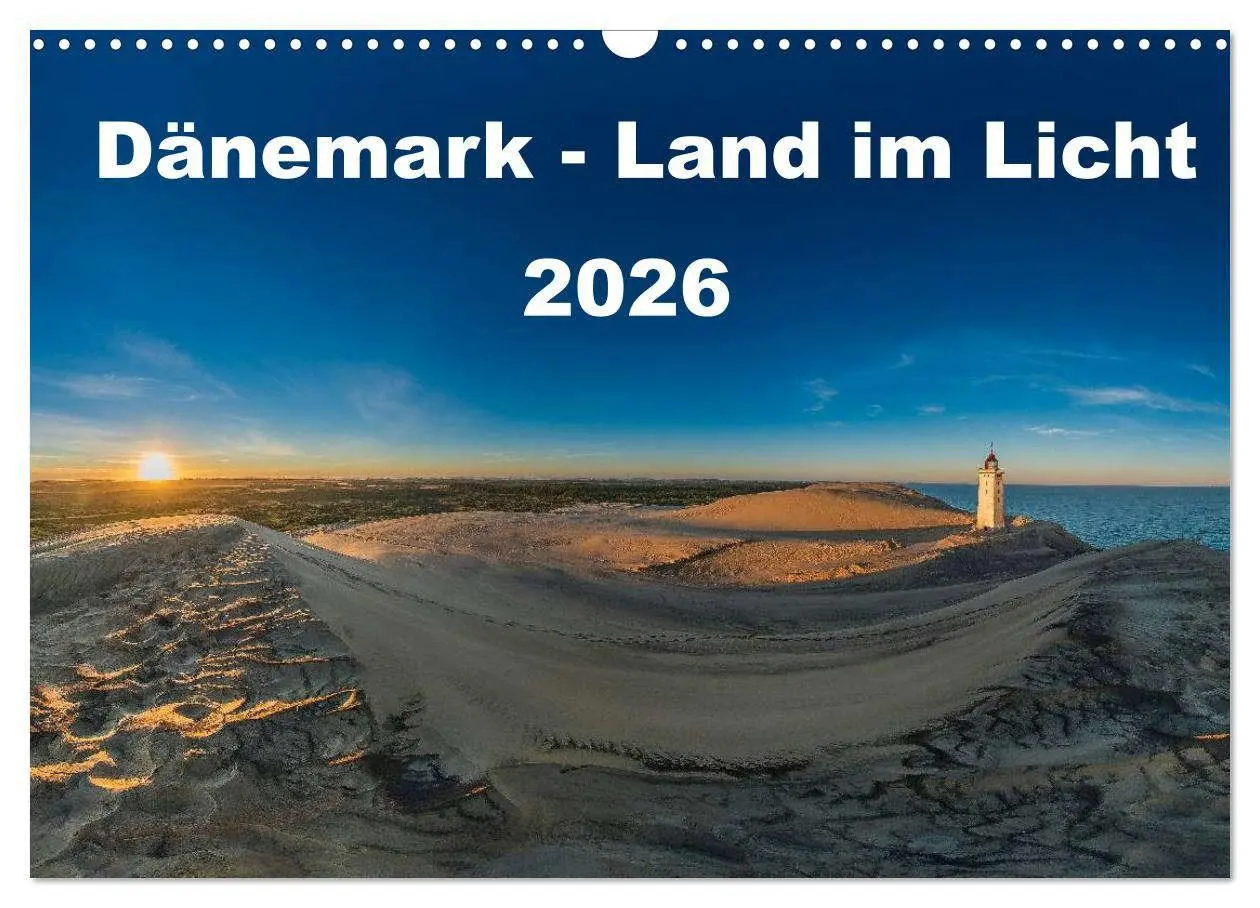Cover: 9783457977002 | Dänemark - Land im Licht (Wandkalender 2026 DIN A3 quer), CALVENDO...