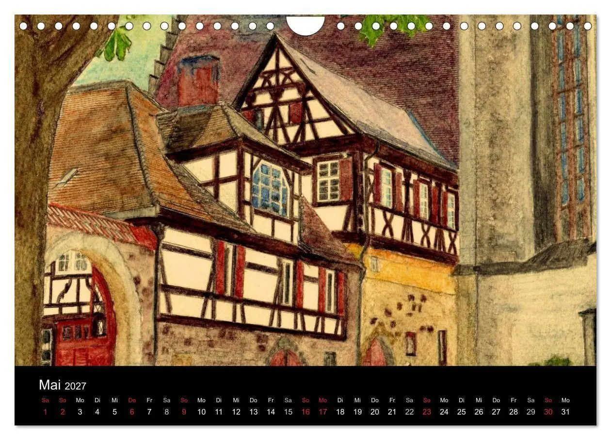 Bild: 9783594117002 | Deutschland in Aquarell (Wandkalender 2027 DIN A4 quer), CALVENDO...