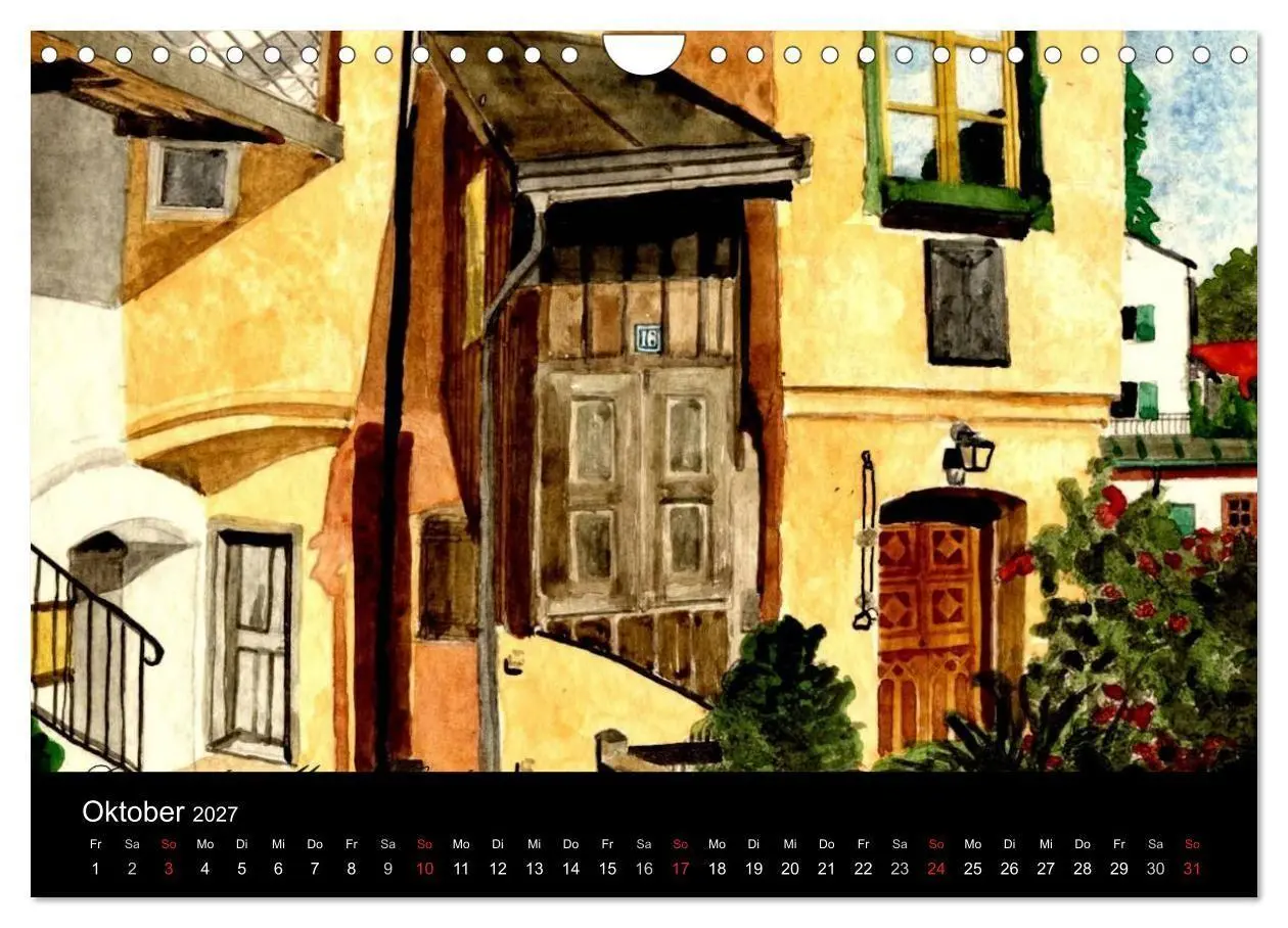 Bild: 9783594117002 | Deutschland in Aquarell (Wandkalender 2027 DIN A4 quer), CALVENDO...