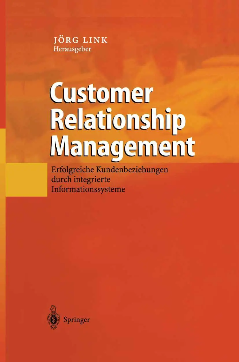 Cover: 9783642627002 | Customer Relationship Management | Jörg Link | Taschenbuch | viii