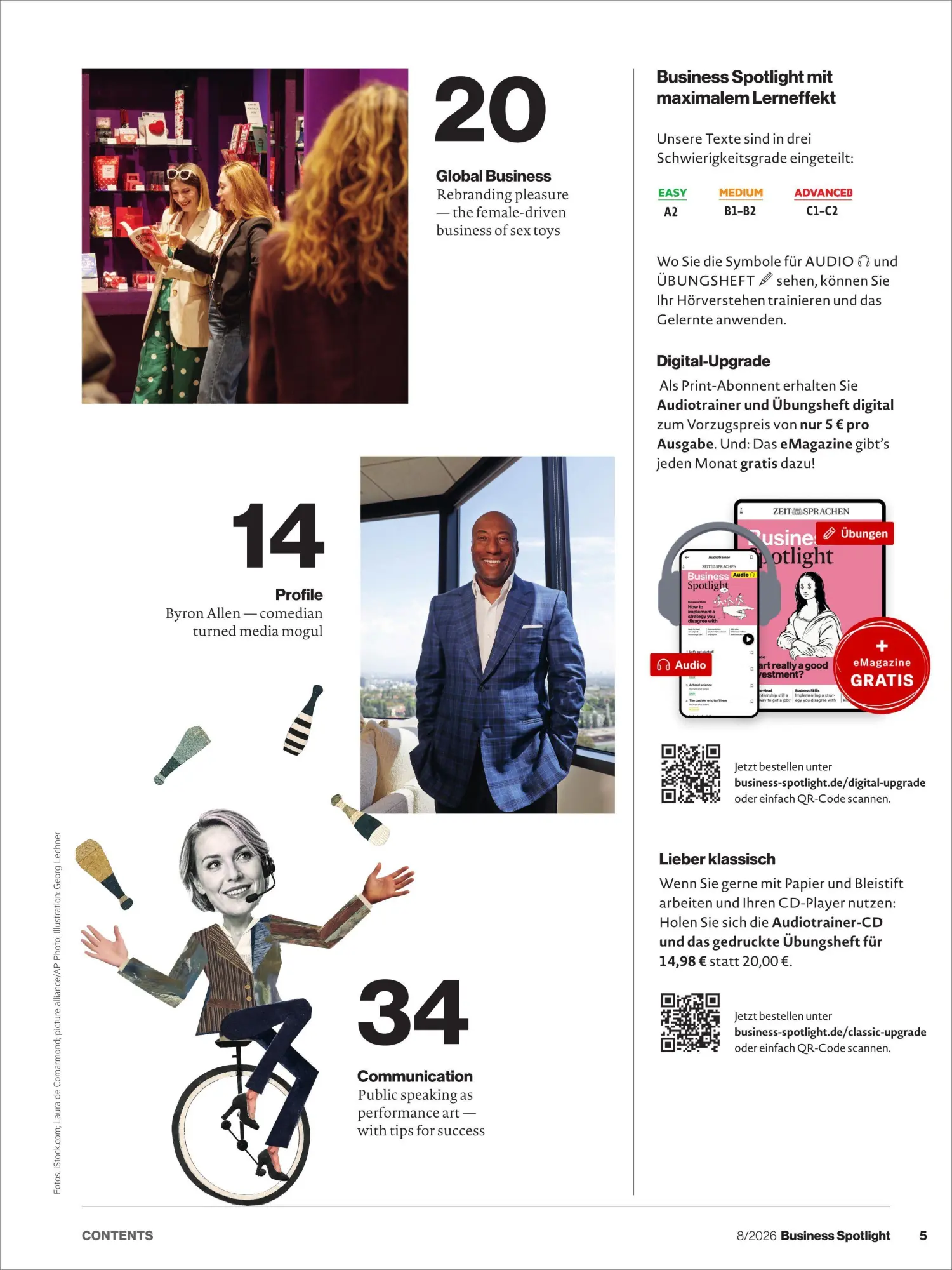 Bild: 9783689877002 | Business Spotlight 8/26 | ZEIT SPRACHEN GmbH | Broschüre | 52 S.