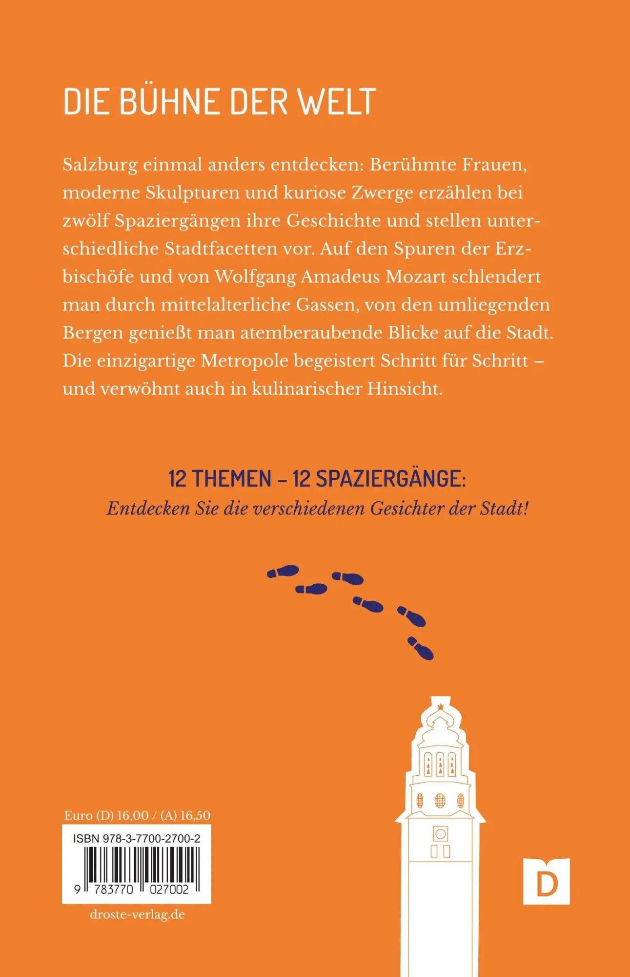 Rückseite: 9783770027002 | Zu Fuß durch Salzburg | 12 Spaziergänge | Monika Bruckmoser | Buch