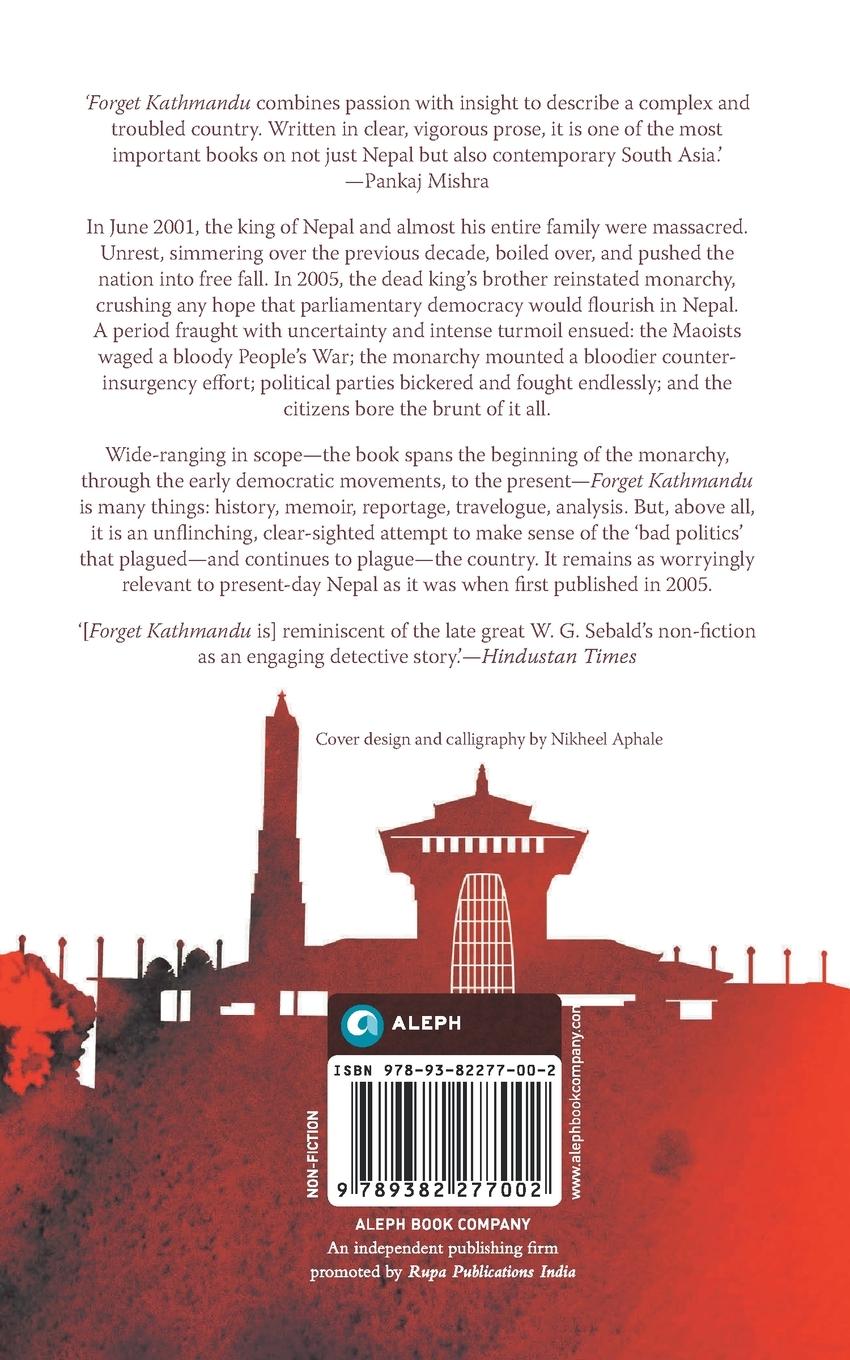 Rückseite: 9789382277002 | Forget Kathmandu | An Elegy For Democracy | Manjushree Thapa | Buch