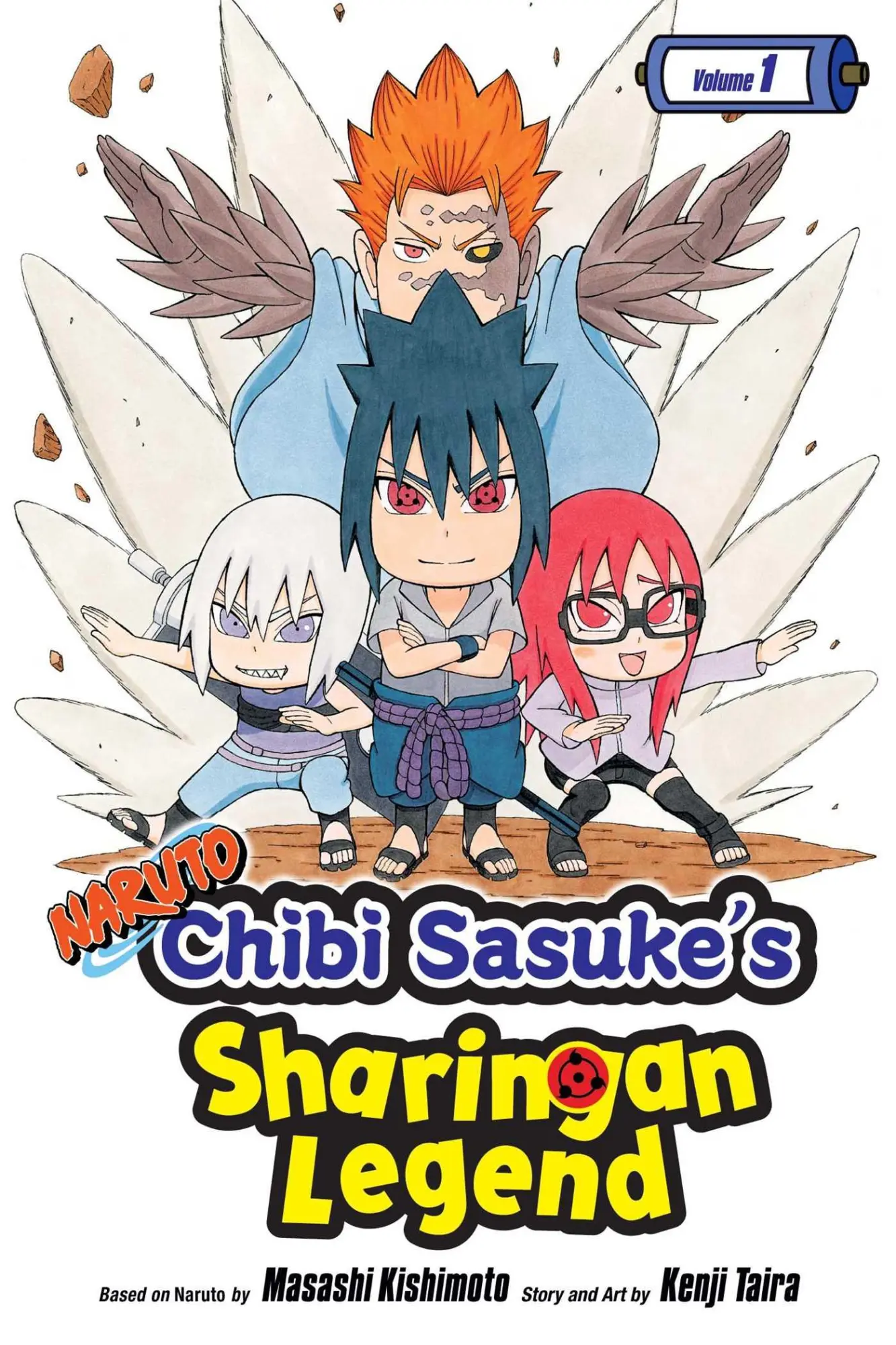 Cover: 9781421597102 | Naruto: Chibi Sasuke's Sharingan Legend, Vol. 1 | Kenji Taira | Buch