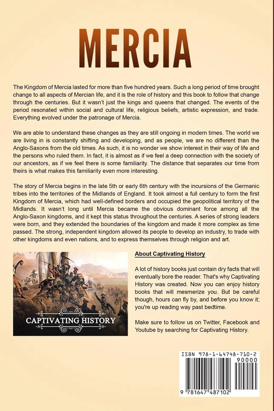 Rückseite: 9781647487102 | Mercia | Captivating History | Taschenbuch | Englisch | 2020