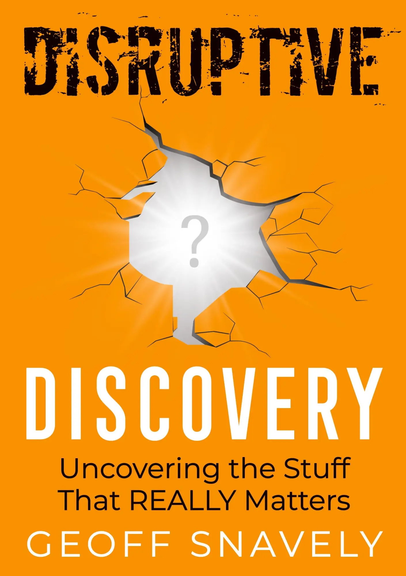 Cover: 9781737957102 | Disruptive Discovery | Uncovering the Stuff That Really Matters | Buch