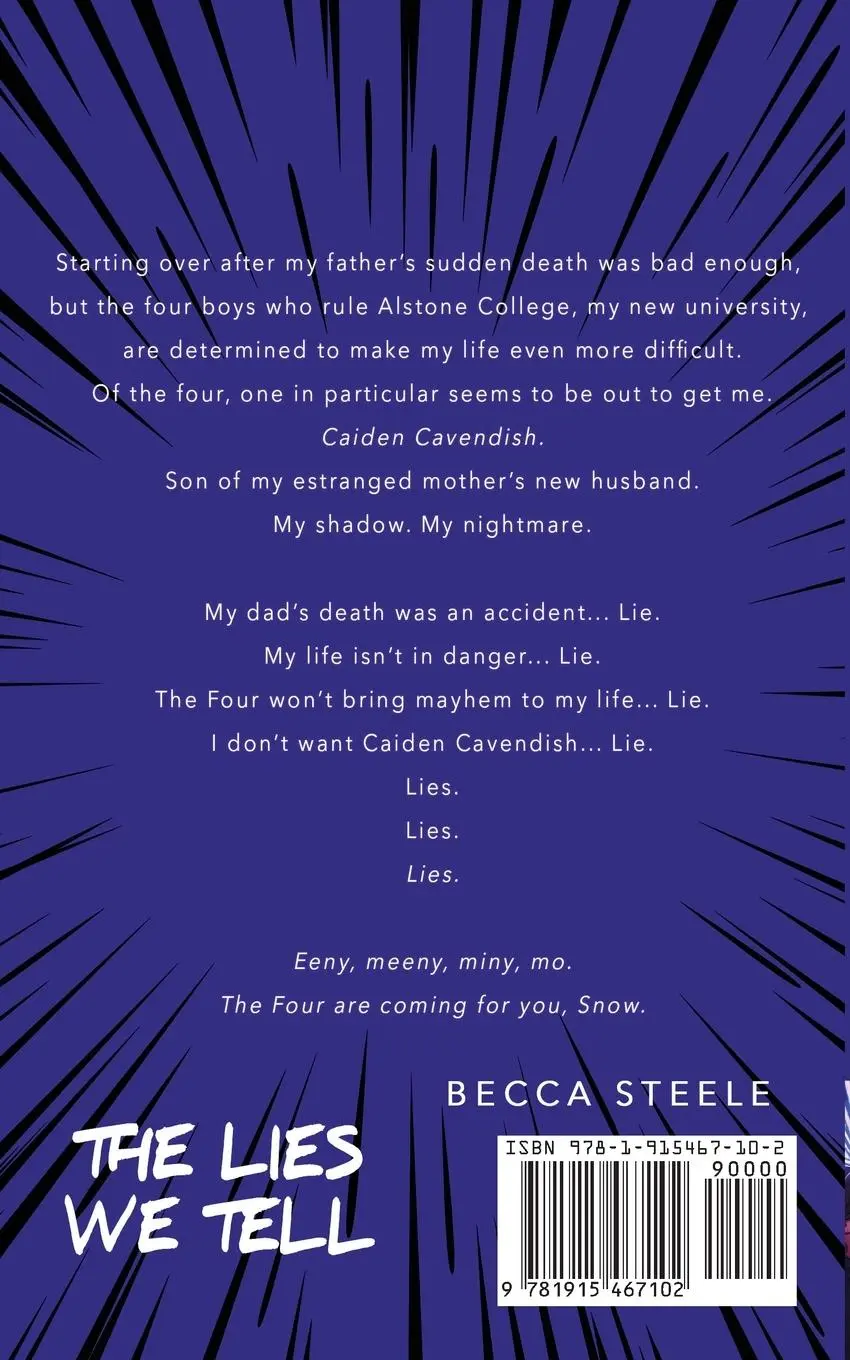 Rückseite: 9781915467102 | The Lies We Tell - Special Edition | Becca Steele | Taschenbuch | 2023
