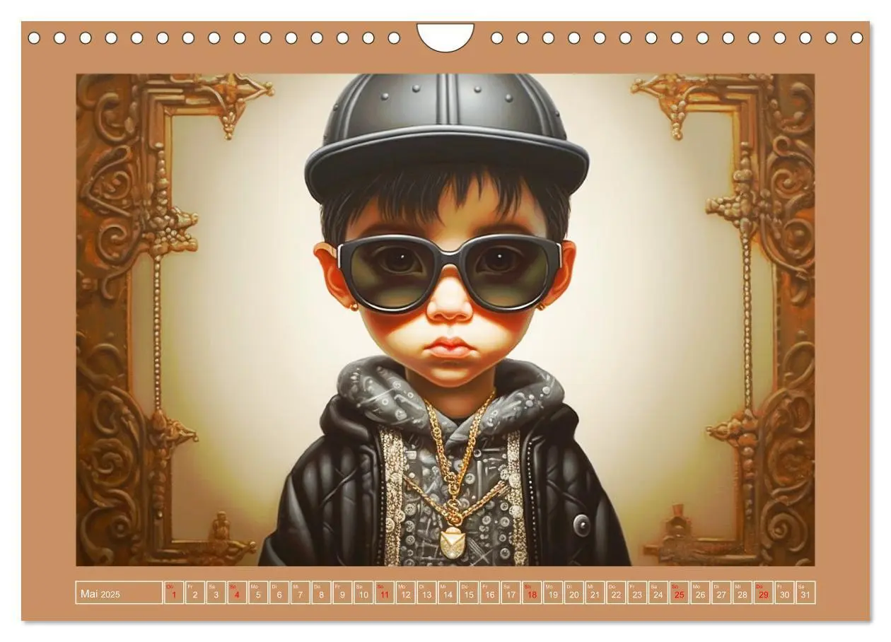 Bild: 9783383857102 | Hip Hop Kids. Ein Jahr voller Style und Groove (Wandkalender 2025...
