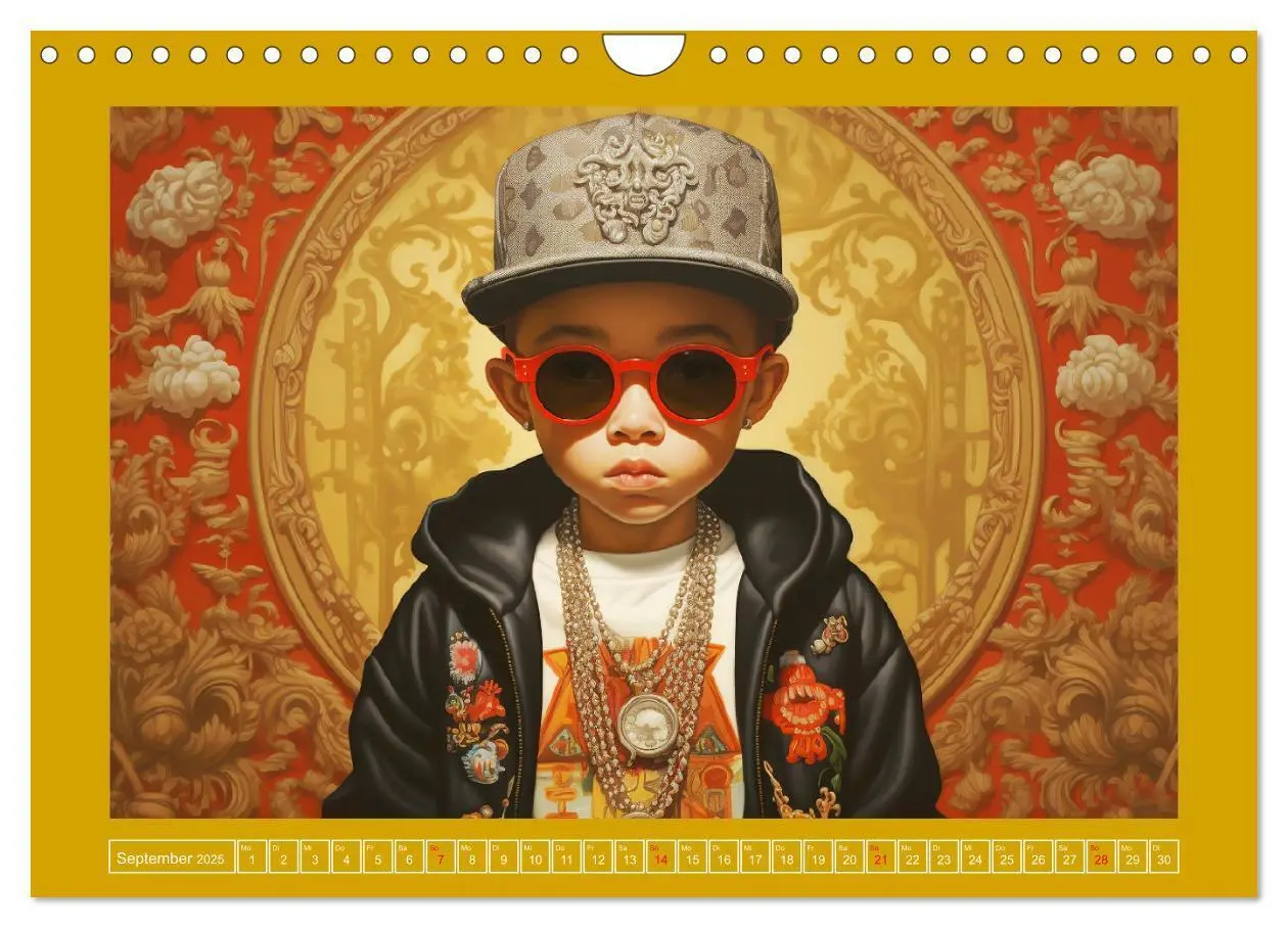 Bild: 9783383857102 | Hip Hop Kids. Ein Jahr voller Style und Groove (Wandkalender 2025...