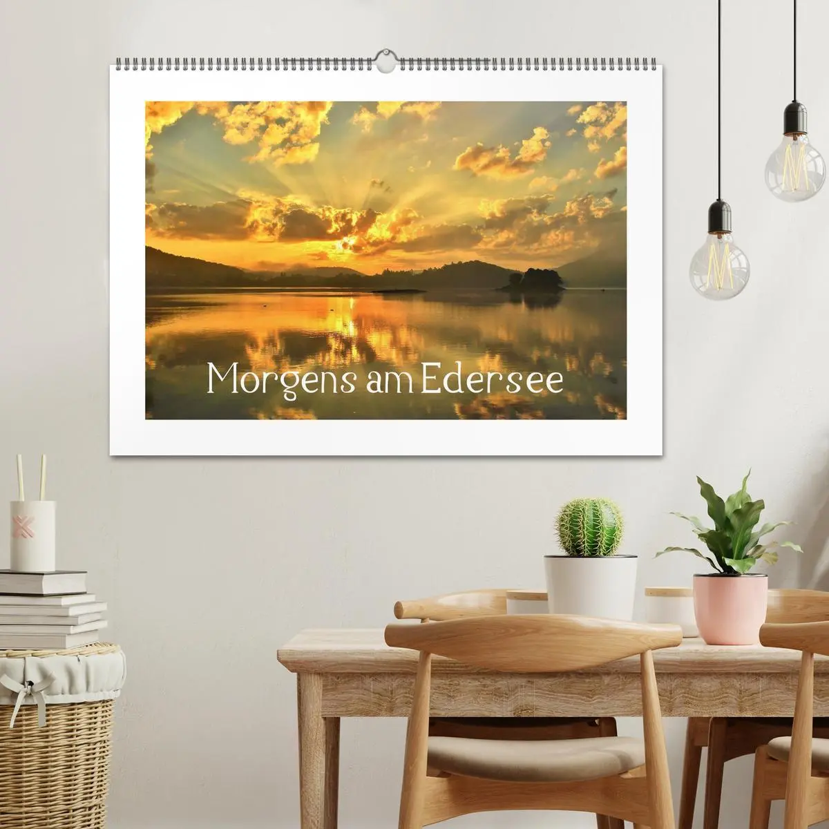 Bild: 9783516127102 | Morgens am Edersee (Wandkalender 2026 DIN A2 quer), CALVENDO...