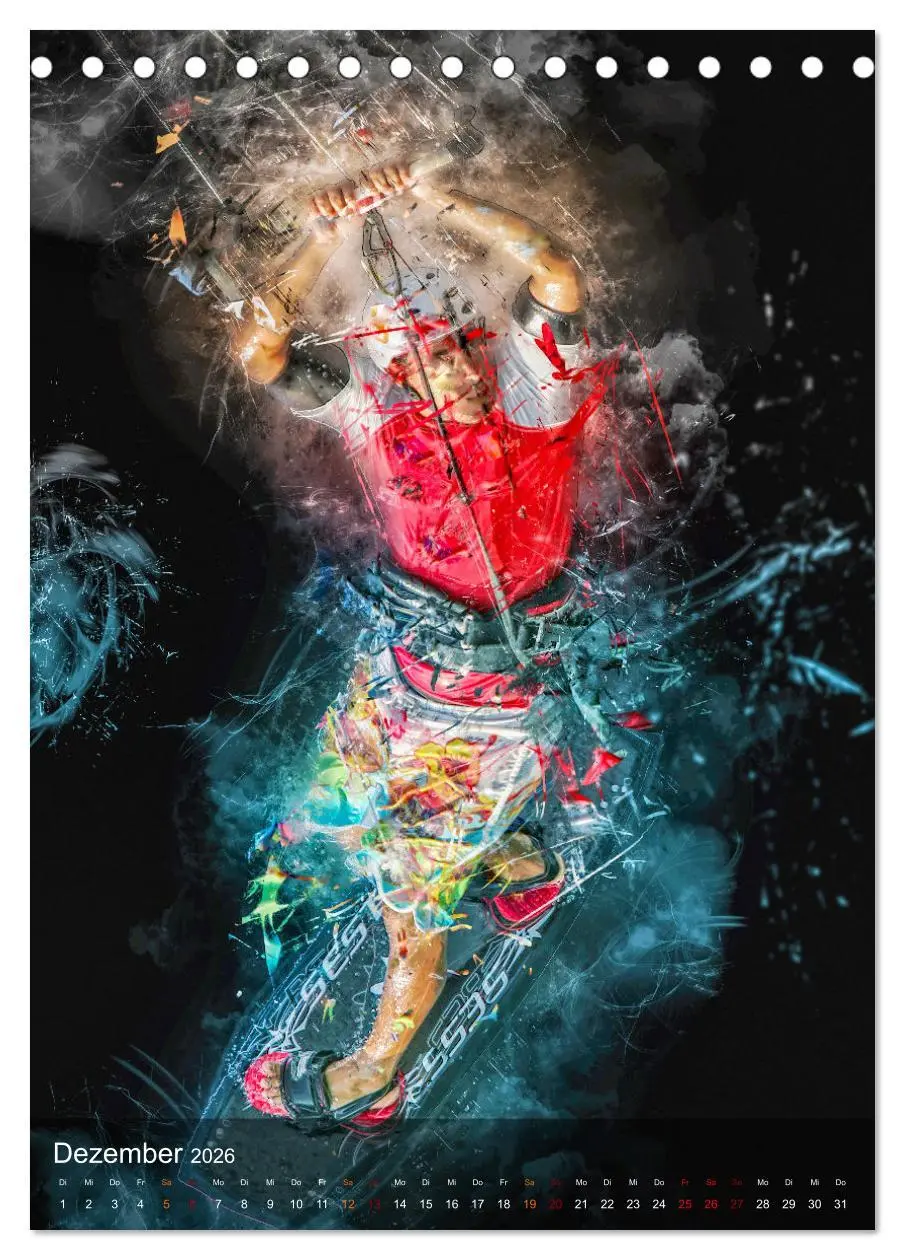 Bild: 9783516367102 | Kitesurfen - einfach cool (Tischkalender 2026 DIN A5 hoch),...