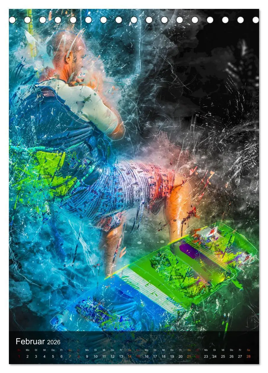 Bild: 9783516367102 | Kitesurfen - einfach cool (Tischkalender 2026 DIN A5 hoch),...