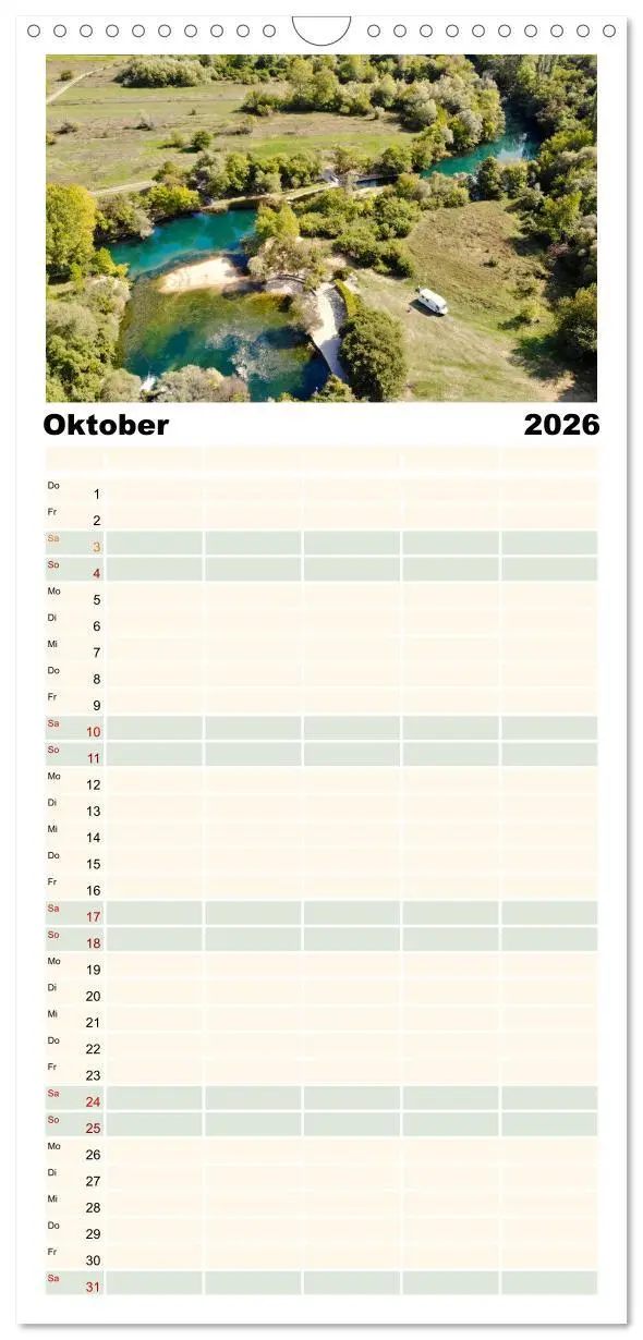 Bild: 9783516507102 | Familienplaner 2026 - Vanlife, Camping - Freiheit - Weiterreisen...