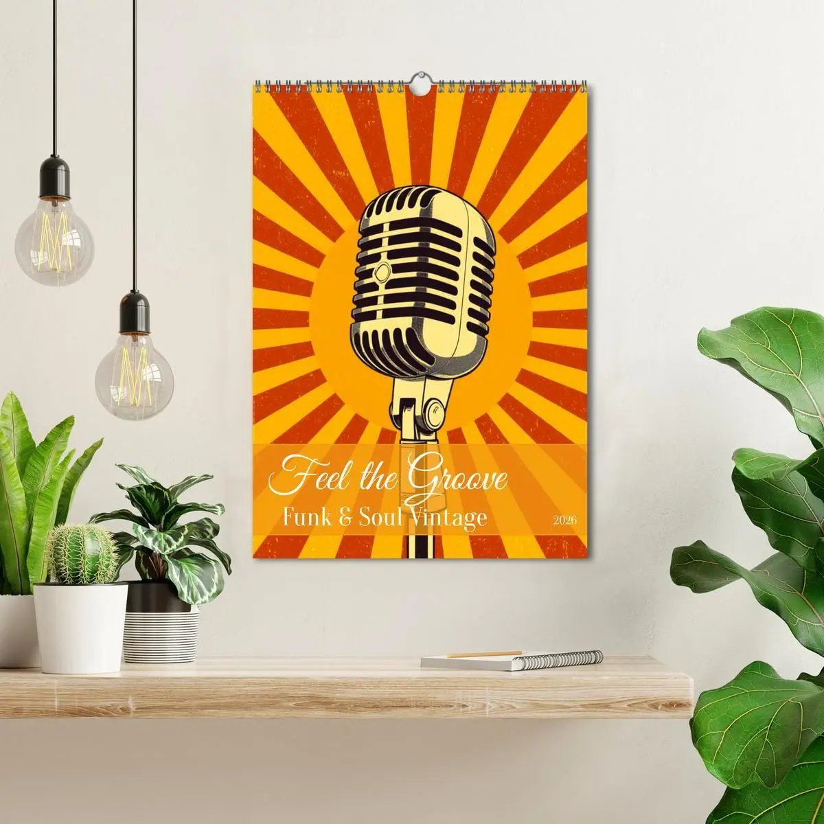 Bild: 9783516747102 | Feel the Groove - Funk &amp; Soul Vintage (Wandkalender 2026 DIN A3...
