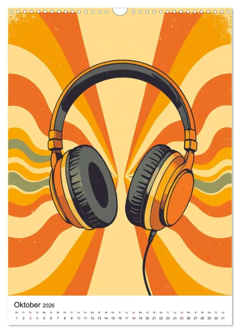 Bild: 9783516747102 | Feel the Groove - Funk &amp; Soul Vintage (Wandkalender 2026 DIN A3...