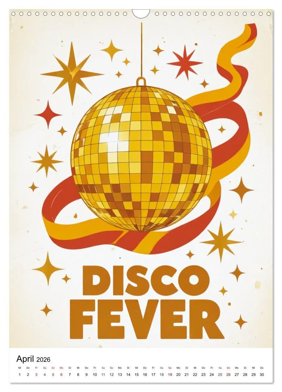 Bild: 9783516747102 | Feel the Groove - Funk &amp; Soul Vintage (Wandkalender 2026 DIN A3...