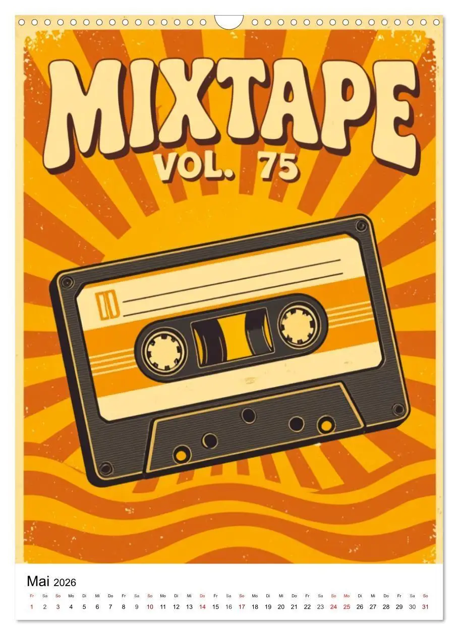 Bild: 9783516747102 | Feel the Groove - Funk &amp; Soul Vintage (Wandkalender 2026 DIN A3...