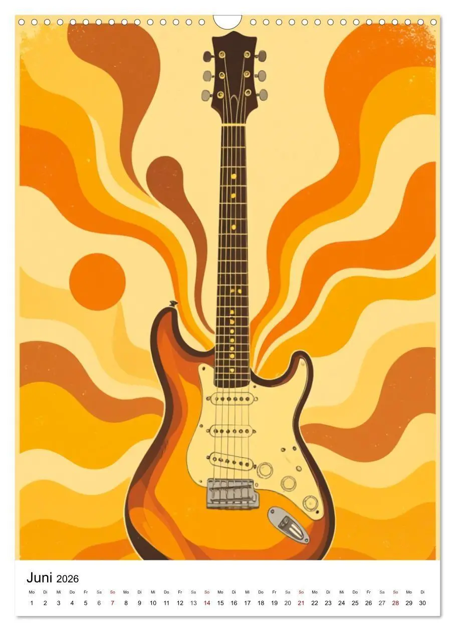 Bild: 9783516747102 | Feel the Groove - Funk &amp; Soul Vintage (Wandkalender 2026 DIN A3...