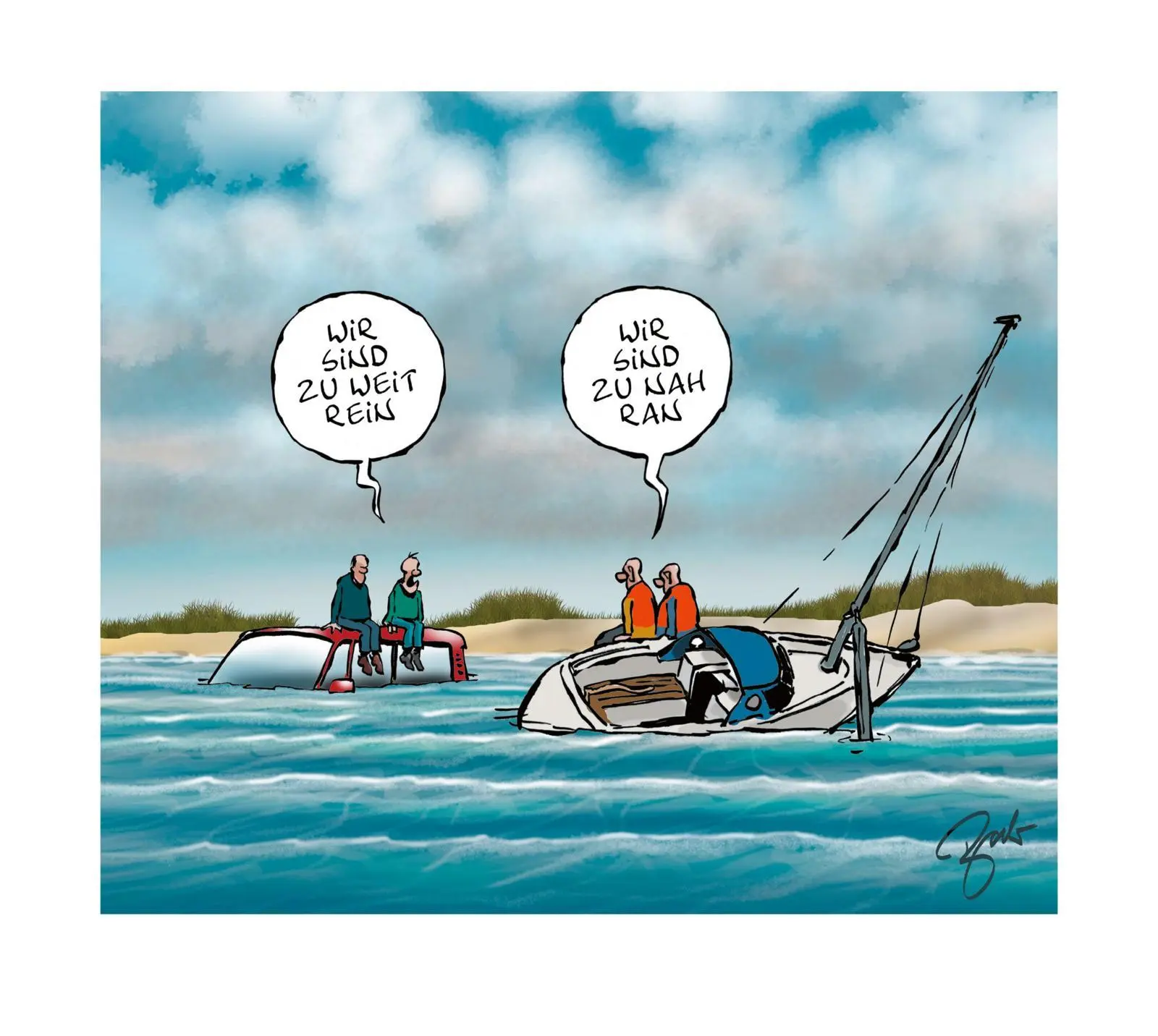 Bild: 9783830337102 | Die Luft ist rein, pack die Fischbrötchen aus! | Frank Bahr | Buch