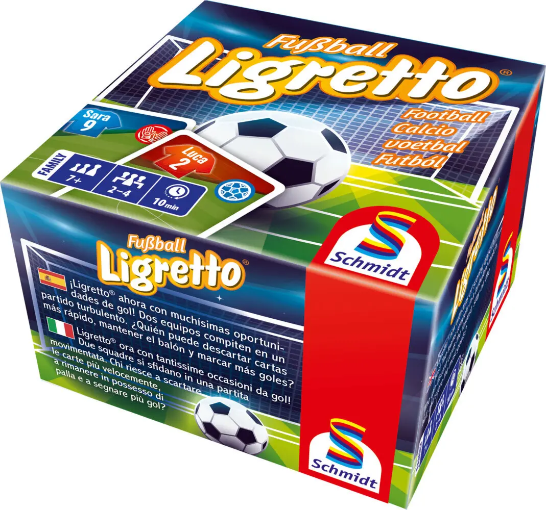 Cover: 4001504787202 | Ligretto®, Fußball | Familienkartenspiel | Spiel | Schachtel | 78720