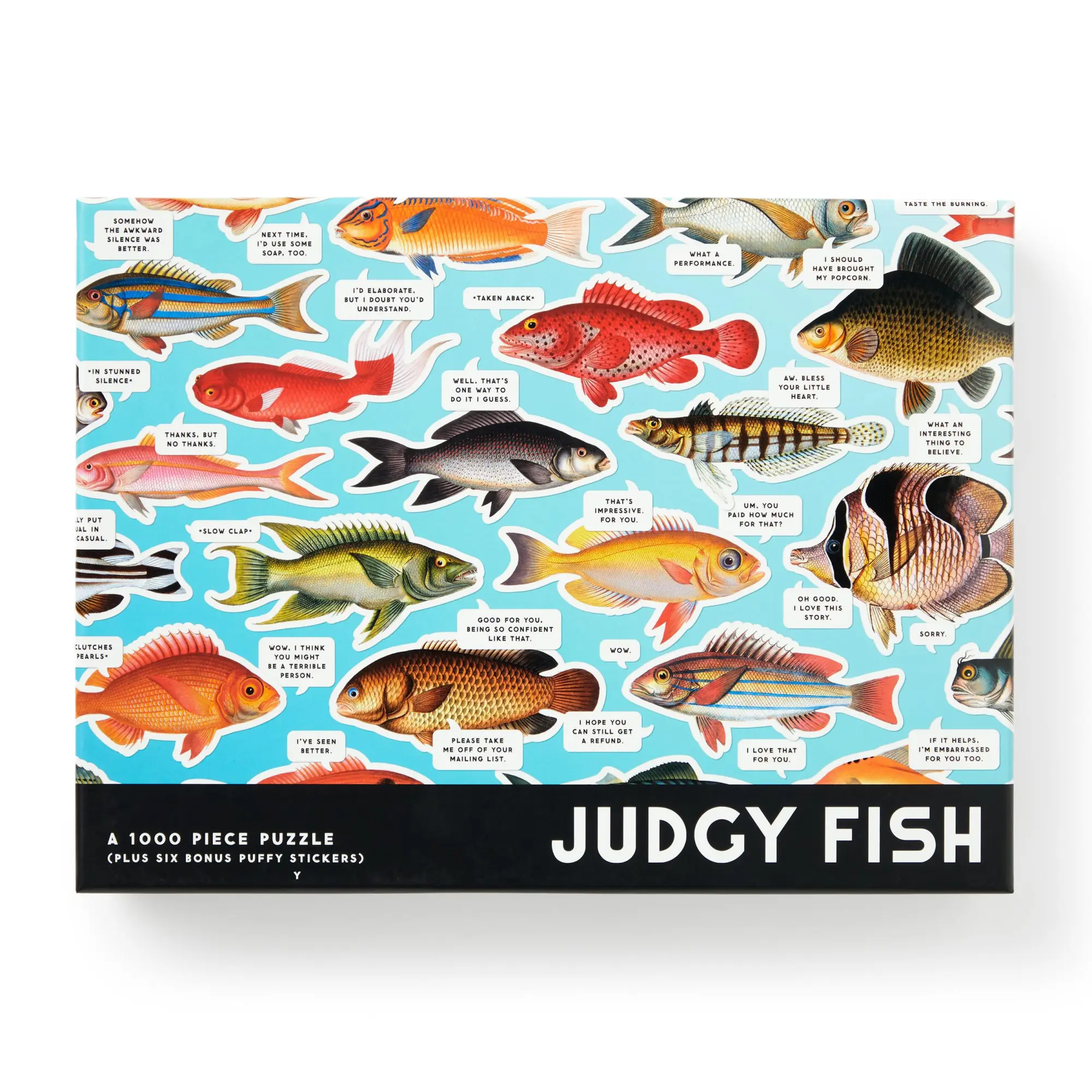 Cover: 9780735377202 | Judgy Fish 1000 Piece Puzzle | Brass Brass Monkey | Spiel | Englisch