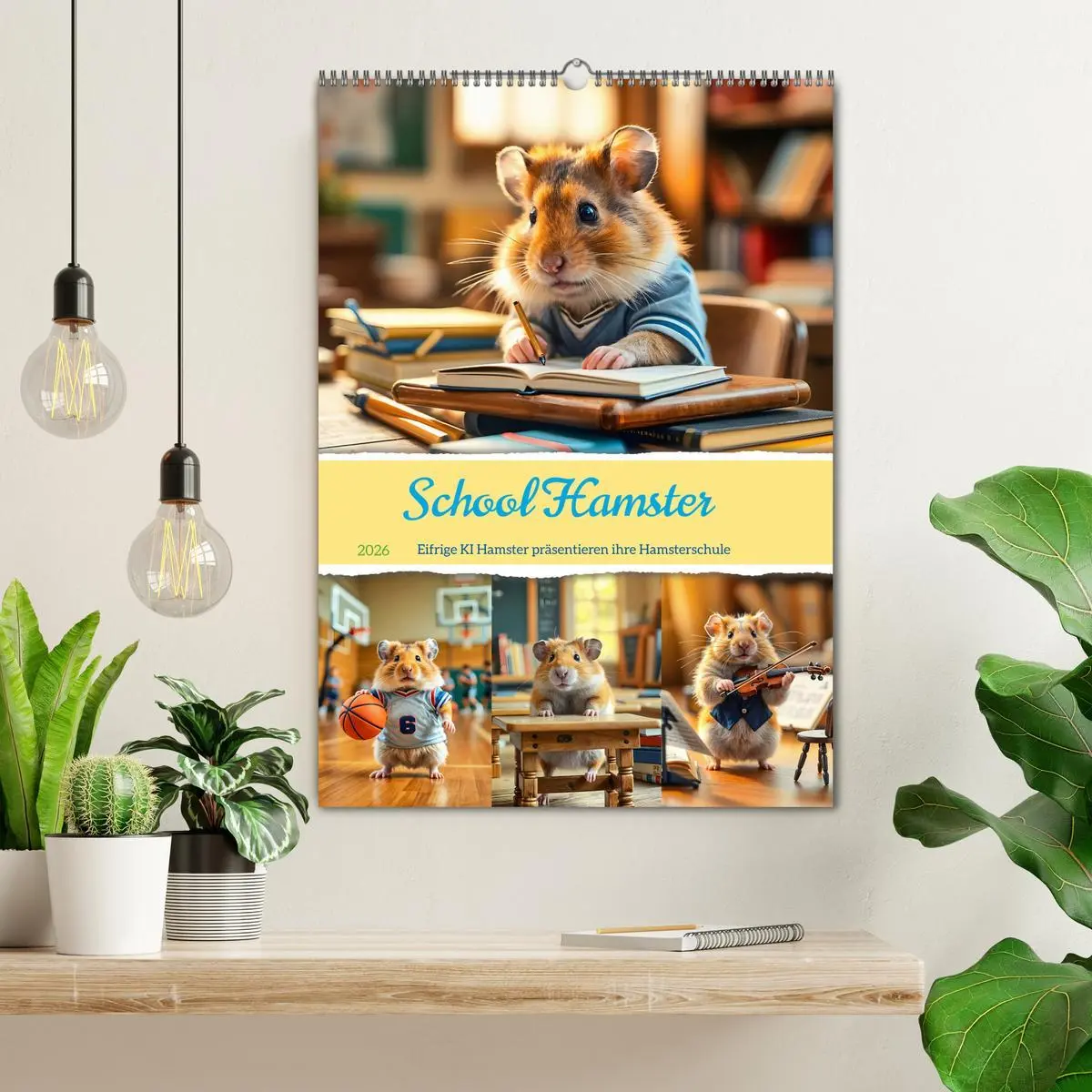 Bild: 9783457267202 | School Hamster - Eifrige KI Hamster präsentieren ihre Hamsterschule...