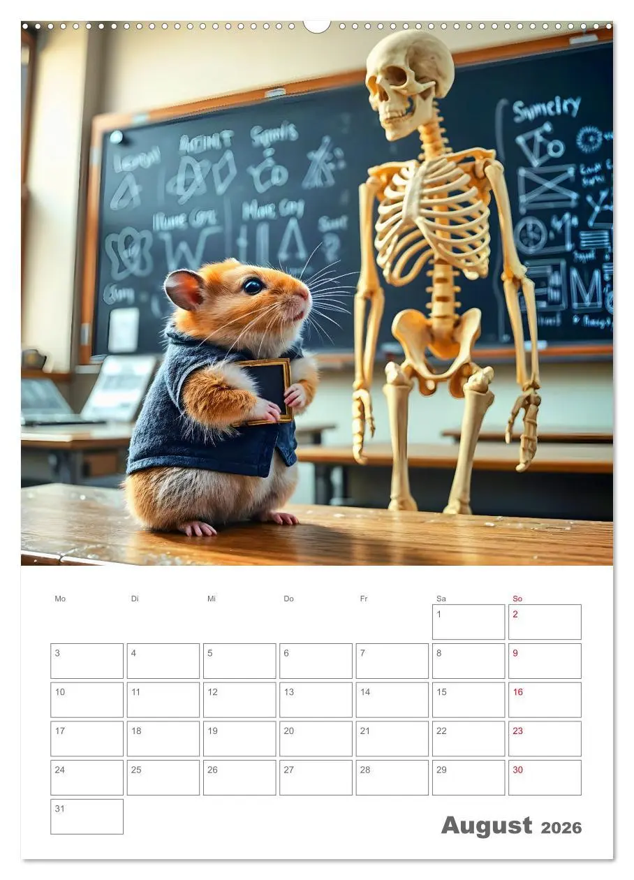 Bild: 9783457267202 | School Hamster - Eifrige KI Hamster präsentieren ihre Hamsterschule...