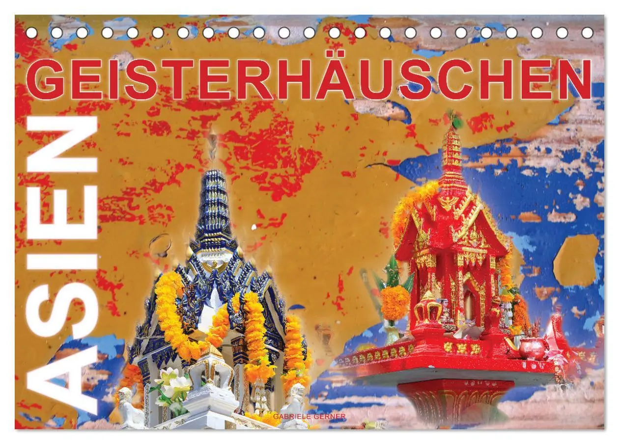 Cover: 9783457337202 | Asien Geisterhäuschen (Tischkalender 2026 DIN A5 quer), CALVENDO...