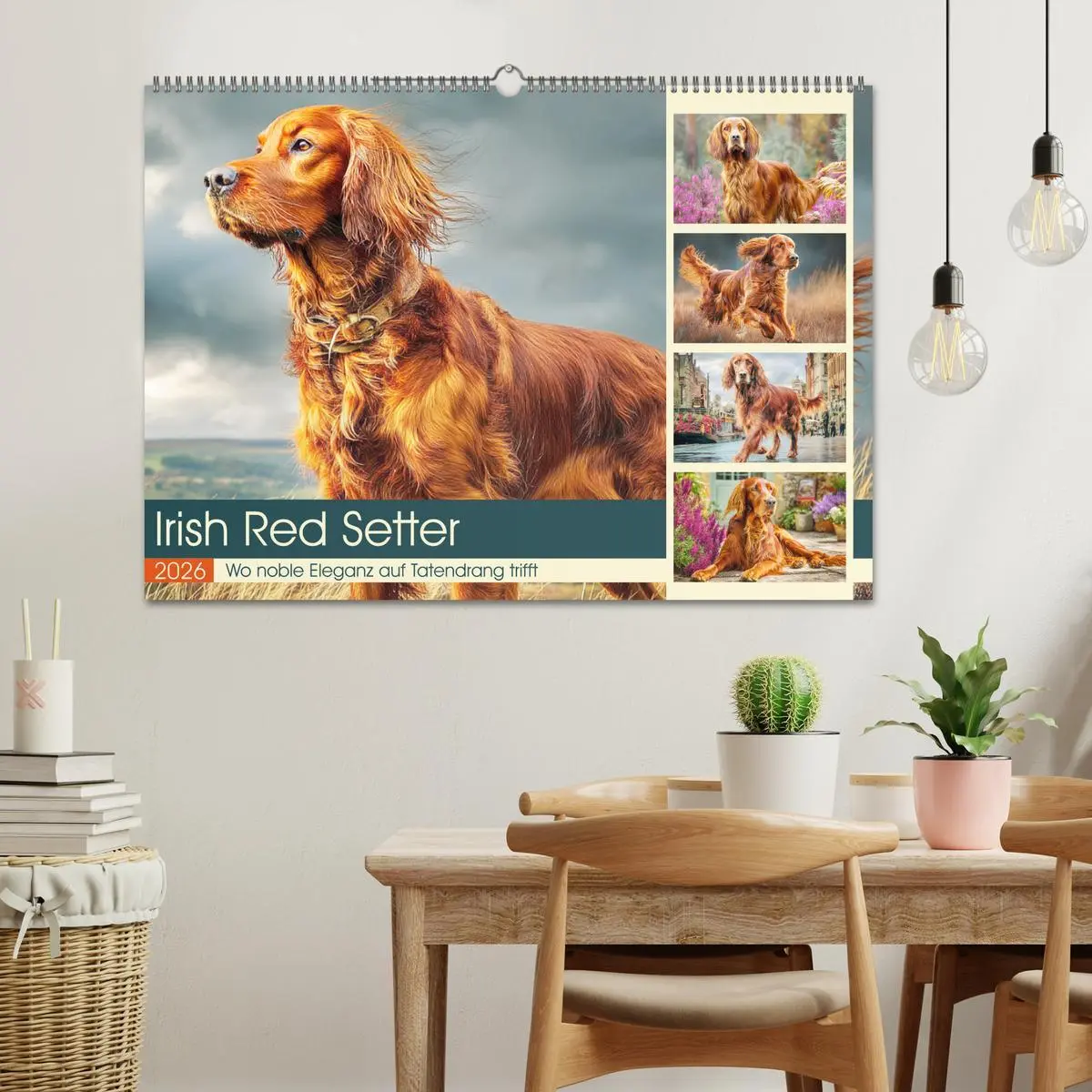Bild: 9783457647202 | Irish Red Setter. Wo noble Eleganz auf Tatendrang trifft...
