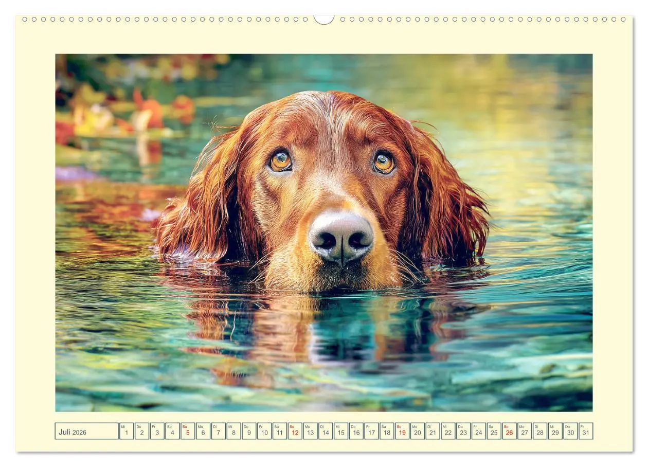 Bild: 9783457647202 | Irish Red Setter. Wo noble Eleganz auf Tatendrang trifft...