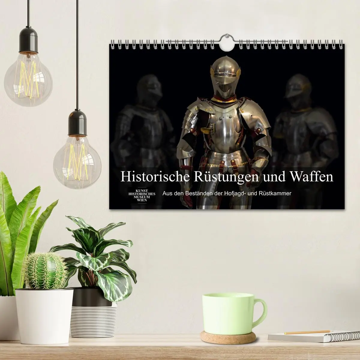 Bild: 9783457957202 | Historische Rüstungen und Waffen (Wandkalender 2026 DIN A4 quer),...