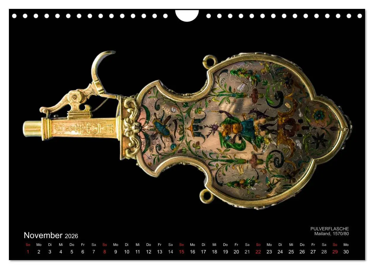 Bild: 9783457957202 | Historische Rüstungen und Waffen (Wandkalender 2026 DIN A4 quer),...